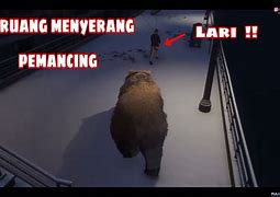 Beruang Menyerang Orang Melawan Singa Di Minecraft